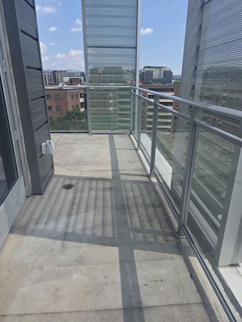 Balconies or terraces*